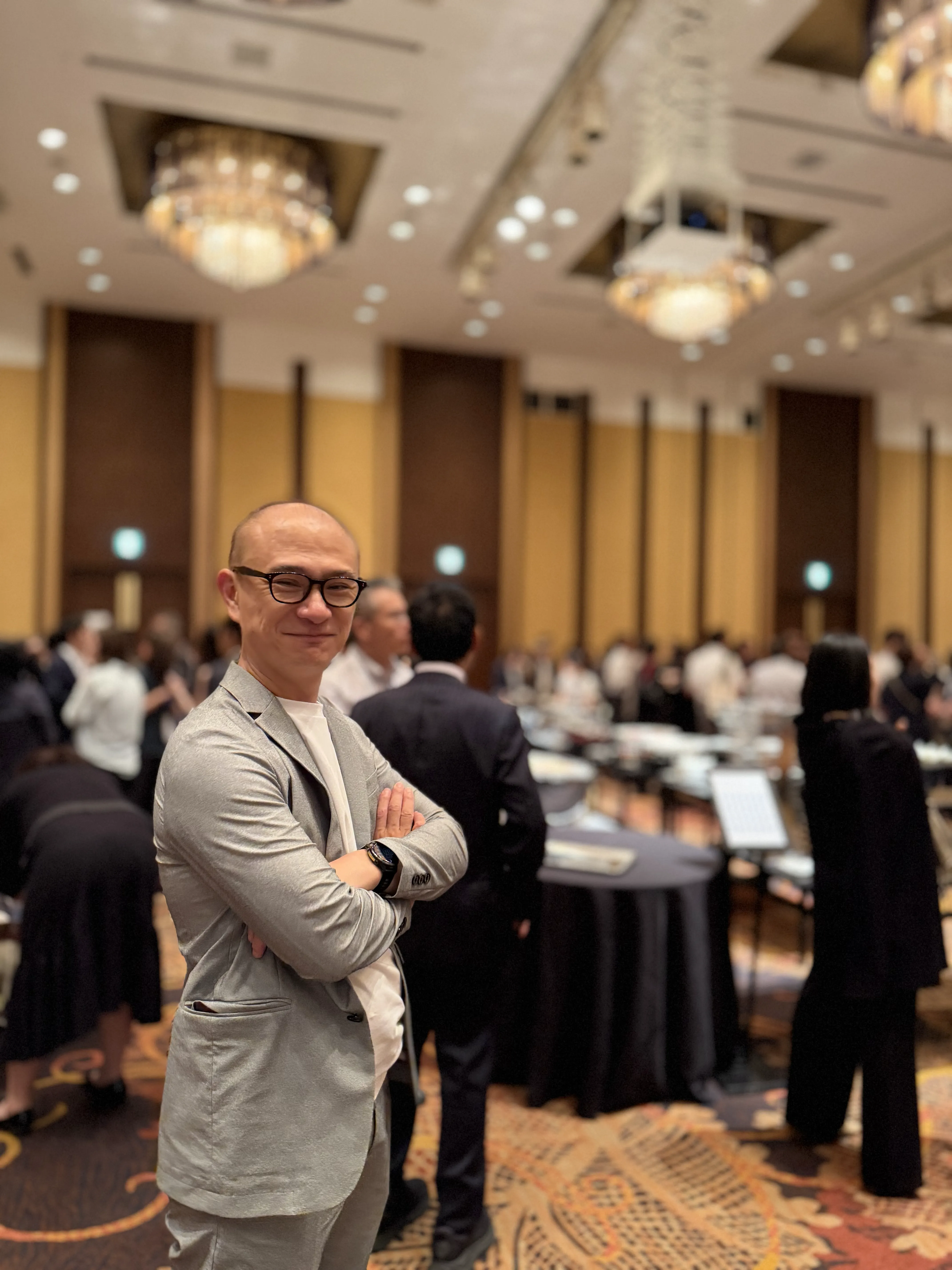 学会懇親会の様子